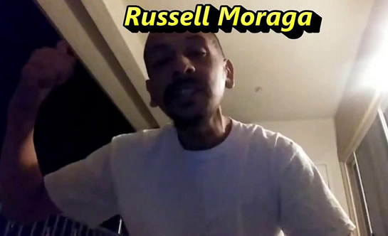 ***** Russell Moraga Threat On OffDuty Cops *****